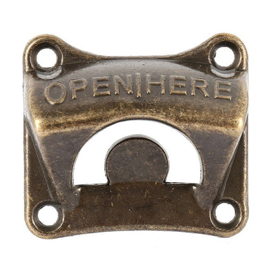 Vintage Style Wall Mounted Bottle Opener