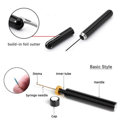 Portable Air Pressure Corkscrew Cork Remover